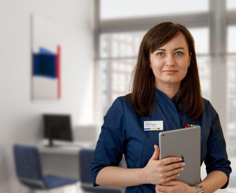 Банер до статті - Підготовка до УЗД органів малого таза. Лікар Троцька Надія Олегівна в кабінеті Файної Клініки